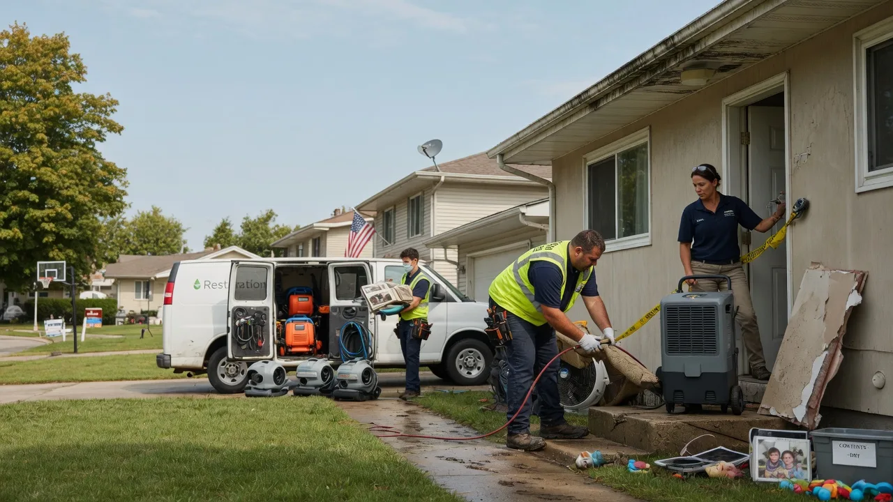 Water Damage Restoration in Bushkill, PA near me
